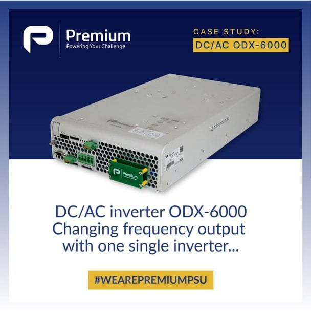 Different frequency voltages with a DC/AC Inverter in Railway